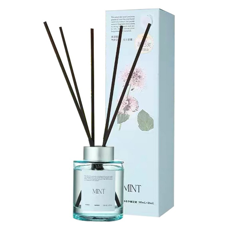 名創優品 フローラルジャーニーシリーズ 芳香剤（無火香薰） イングリッシュミント 120 ml