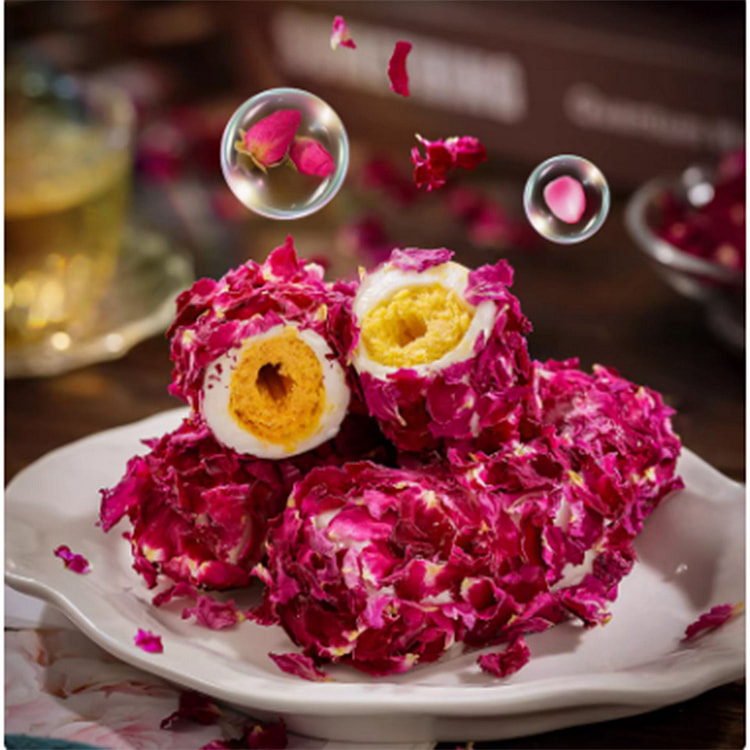 Rose milk crisp