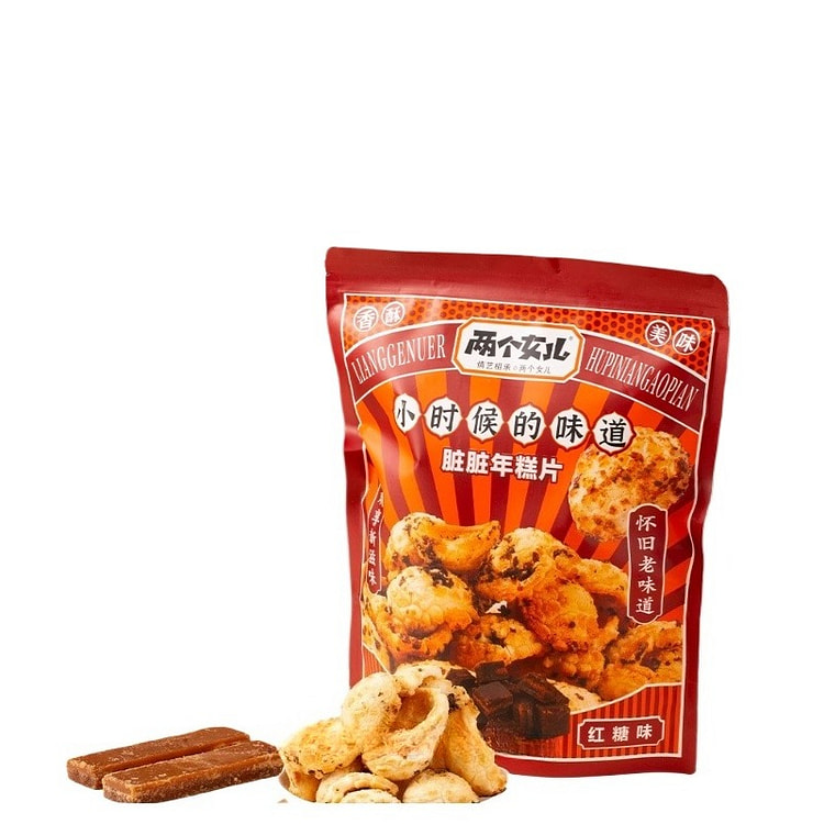 两个女儿虎皮年糕片红糖味260g*1袋