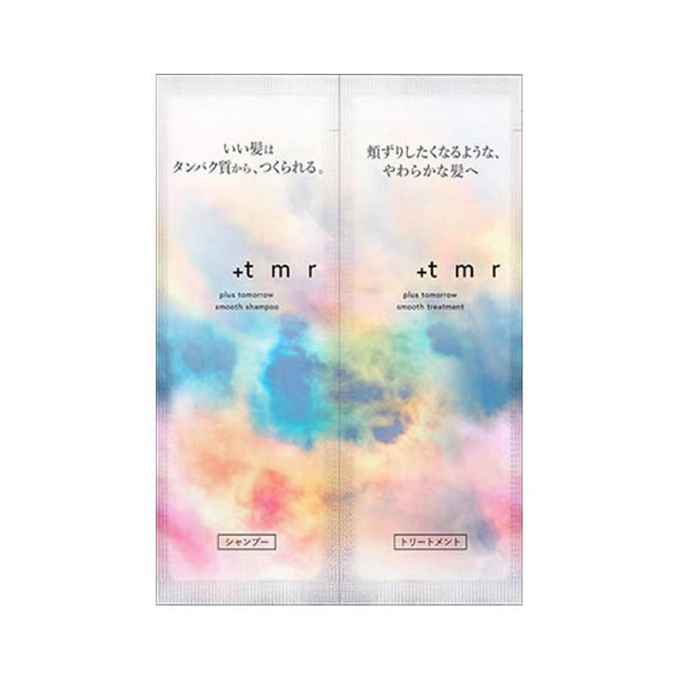 +TMR Plus Tomorrow 洗髮水 + 護髮素試用小樣 - 柔滑光澤 (10ml + 10g)