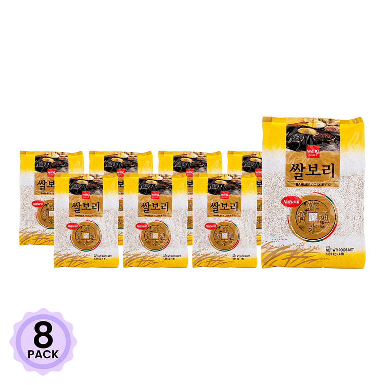 Wang Korea Rice Barley 4 lb*8 pack