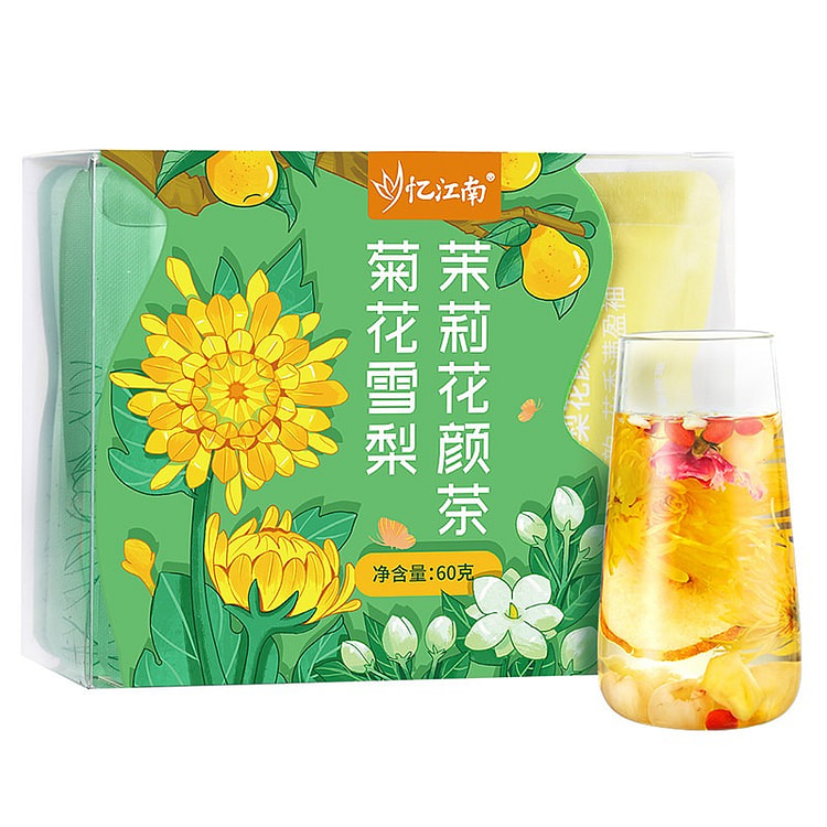 忆江南菊花雪梨茶60g水果茶茶包养生茶 60 克