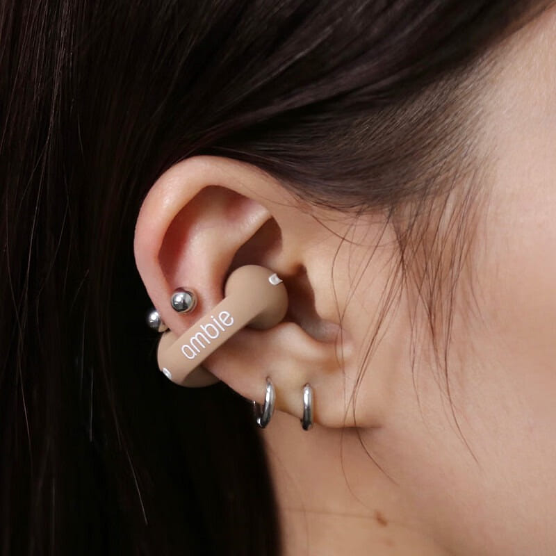 Ambie Earclip Latte brown Earphones Wireless Sports Bluetooth Earphones 210.99 each