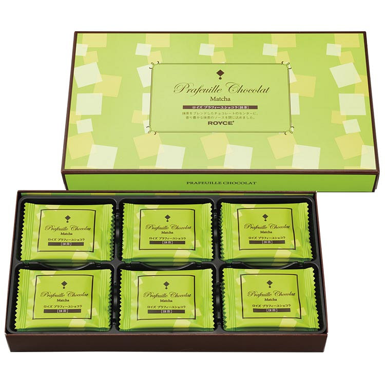 Royce Prafeuille Chocolate Matcha 30pcs