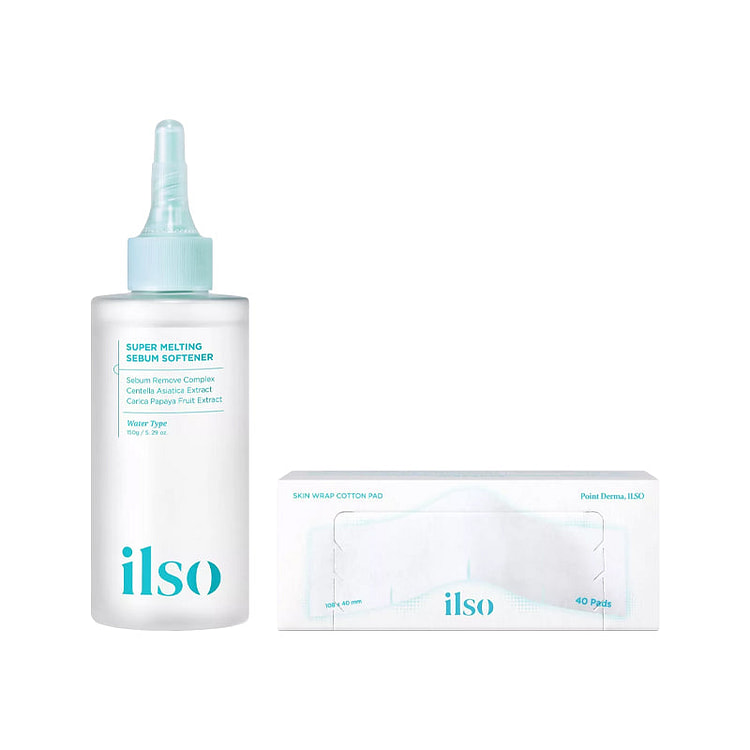 韩国 Ilso油脂毛孔 150克 + 化妆棉套装 1 份