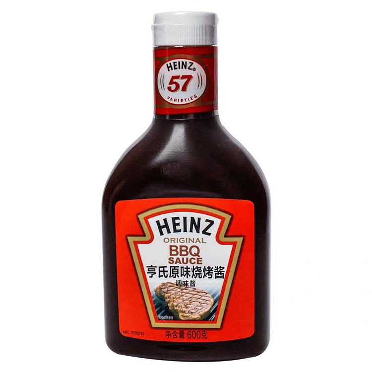 亨氏原味烧烤酱600g*1瓶BBQ牛排酱野外烤肉 600 克