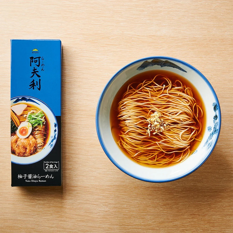 AFURI Yuzu Shoyu Ramen 2 Servings 1 box