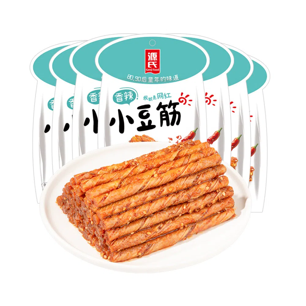 源氏豆筋香辣辣条30g*5 150 克