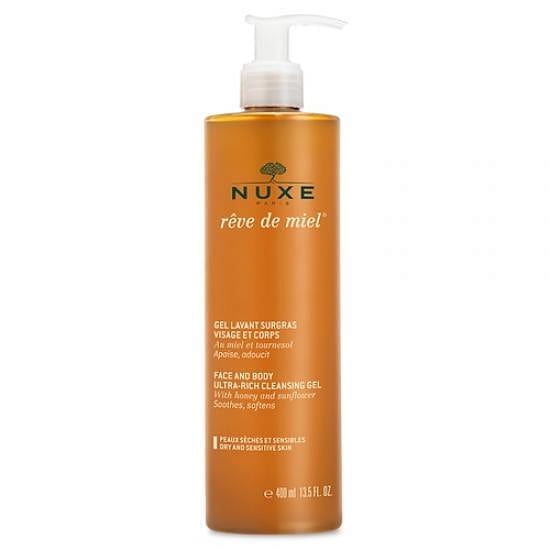 Nuxe – Rêve de Miel Face and Body Ultra-Rich Cleansing Gel (400ml)