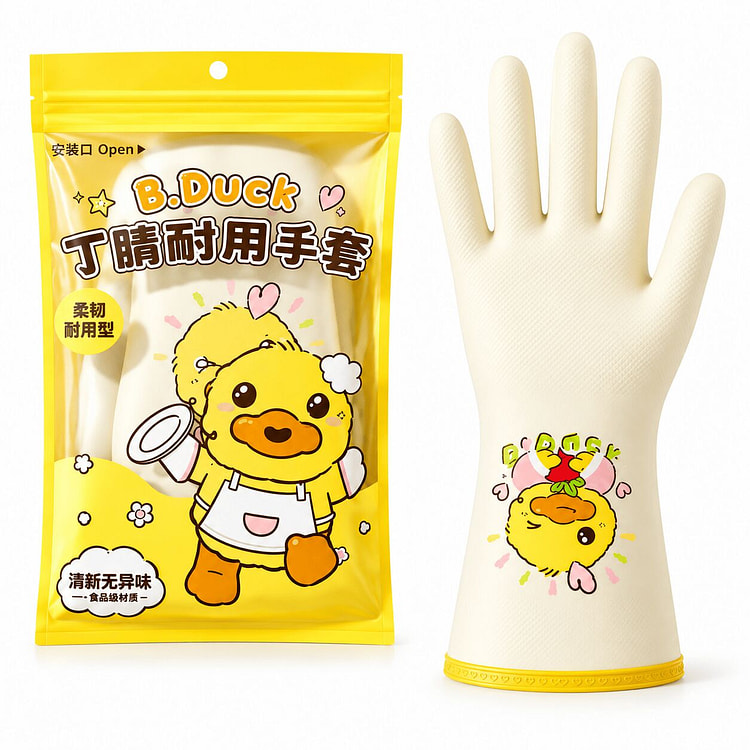 炊大皇 加长防水家务清洁手套 1 个