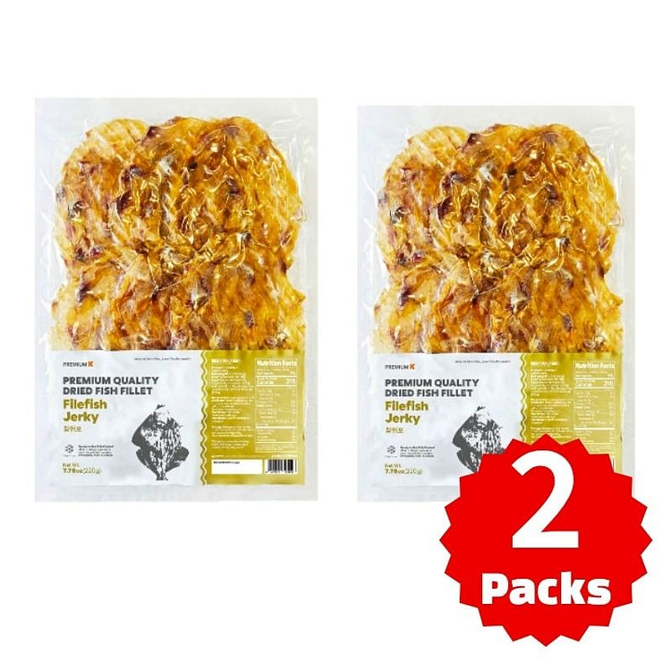 Filefish jerky 220 g X 2 packs 220 g*2 pack
