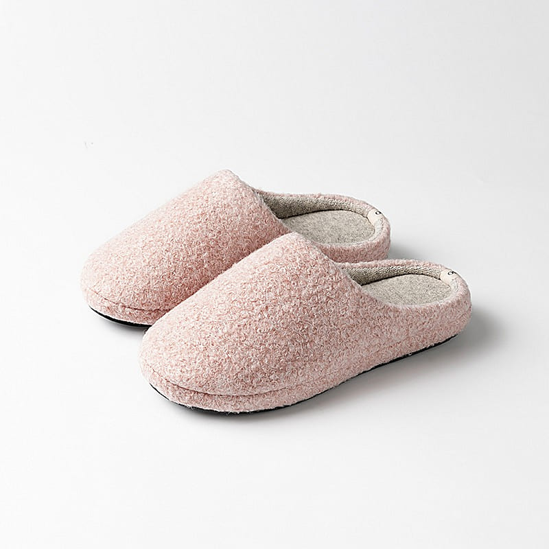 [Super comfortable – Peach powder 37/38 size] High quality wool latex cotton sli 1 each