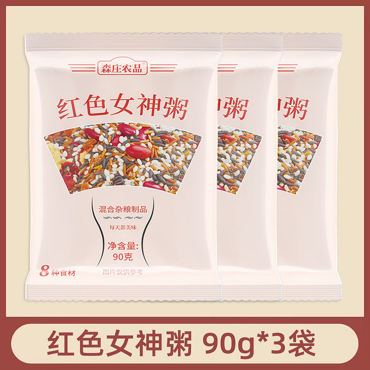 Mixed Grain Red Goddess Porridge 90g * 3 bags 270 g