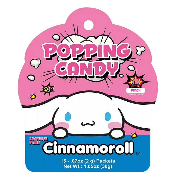 Cinnamoroll Popping Candy Peach Flavor