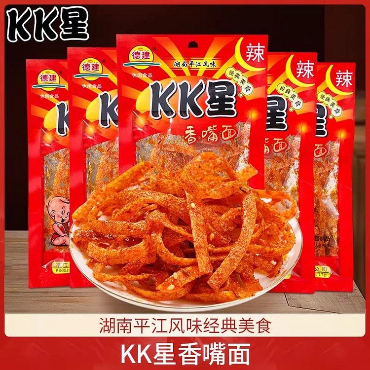 kk星湖南平江辣条童年味道180g 180 克