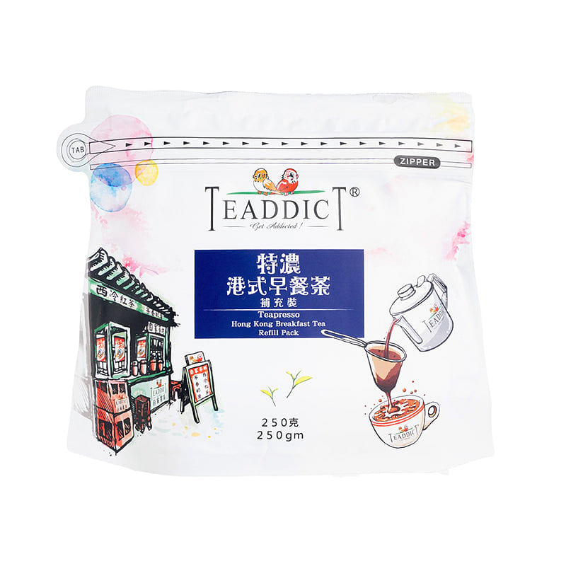 Teaddict HKTea Refill Pack Teapresso (Teabase) 250 グラム