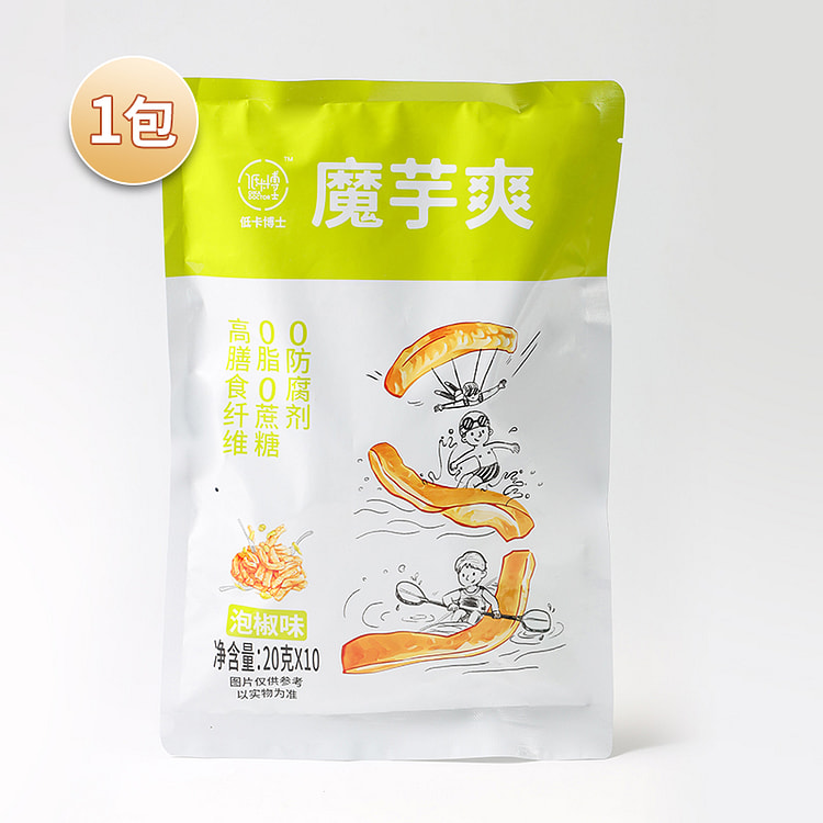 低卡博士0脂魔芋爽素毛肚解馋零食200g*1袋