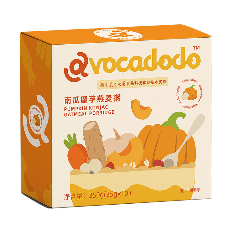 Avocadodo南瓜魔芋燕麦粥 35g*10包