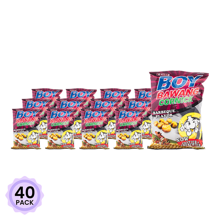 Boy Bawang 玉米脆果 烧烤味 90 克*40 包