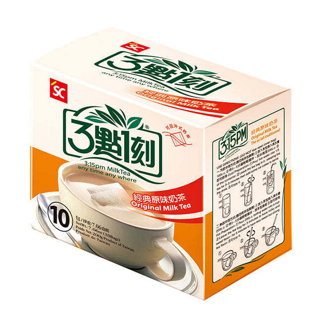 Taiwan [3:15] Classic Original Milk Tea (10pcs) 1 box