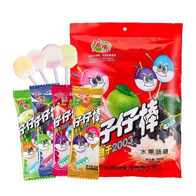 Zai Zai Bang Lollipop Nostalgic Childhood Candy 320 g
