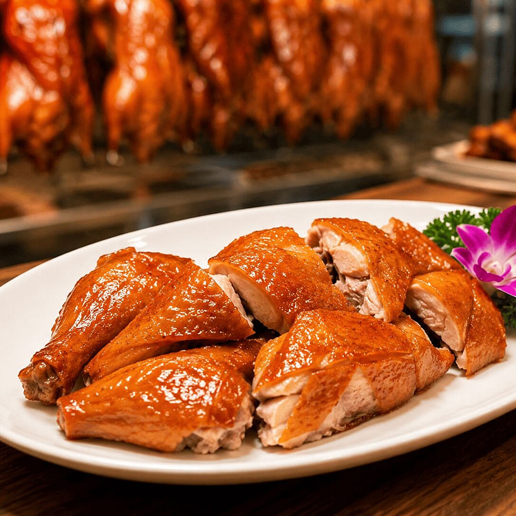 King's Krispy Chicken Half 612-680g 1 each