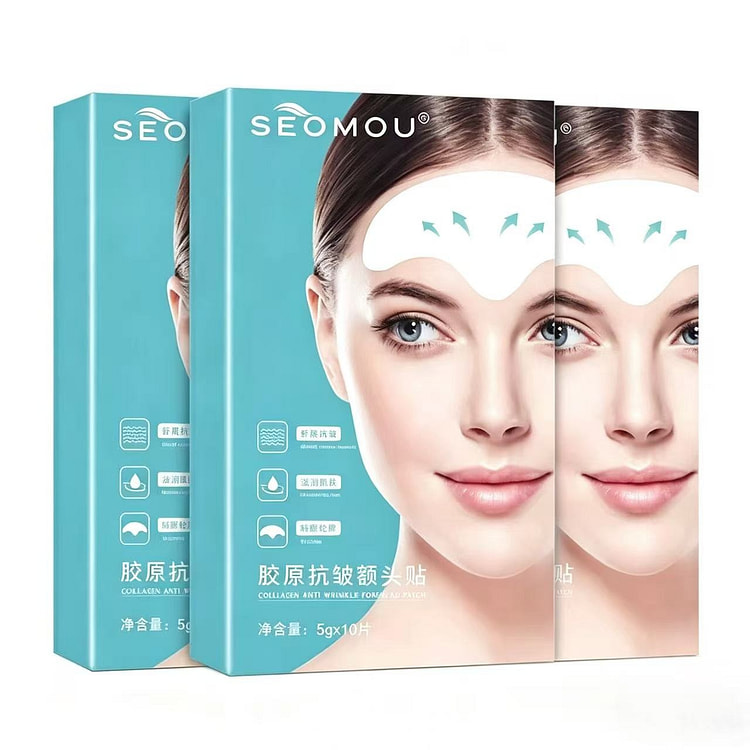 Shijie Collagen Anti Wrinkle Forehead Patch 10 pat 1 box
