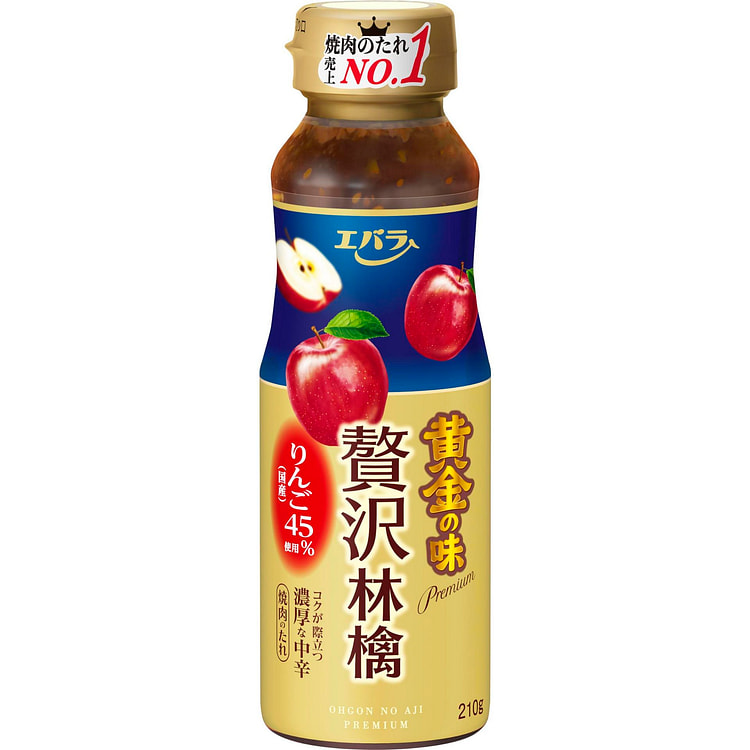 Ebara 黄金苹果烤肉酱 210g 1 份