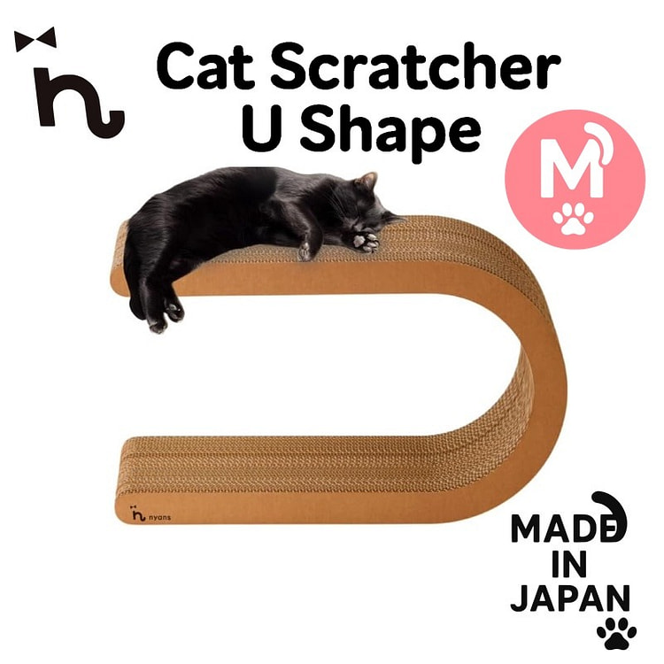 nyans Cat Scratcher U Shape M Size Made in Japan