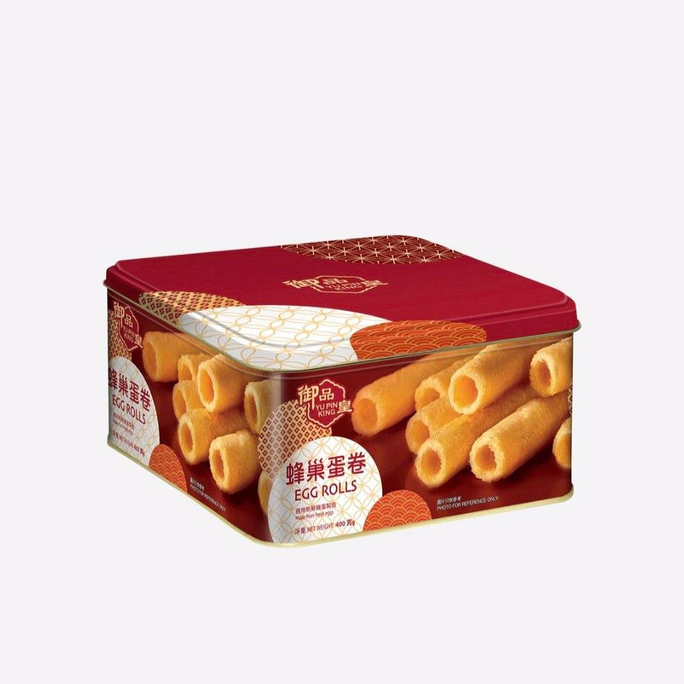 香港直送 御品皇 雞蛋卷禮盒 400 克