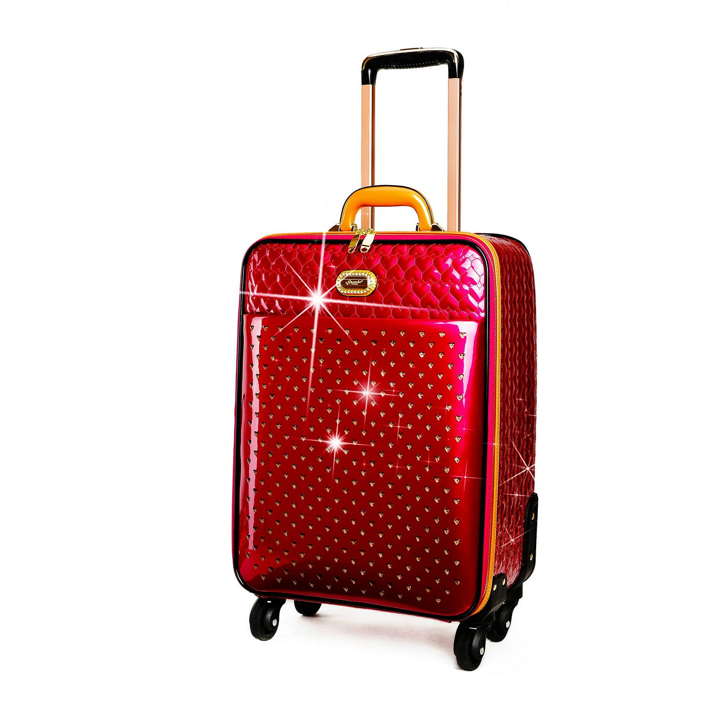 Starz Art Retro Light Weight Highend Spinner Luggage Rose [RZL8899-RS] 1 each