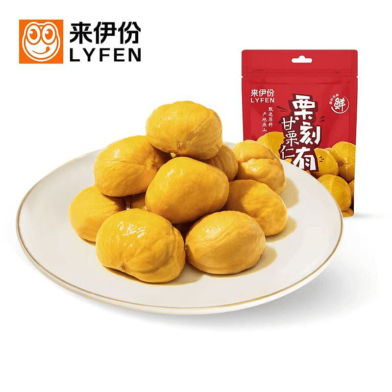 Laiyifen Sweet Chestnuts, Original Flavor, 60g/4 240 g