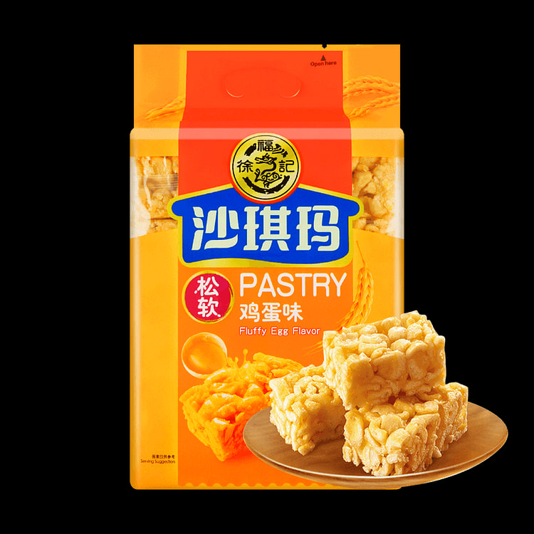 【中国直邮】台湾徐福记 沙琪玛 526g