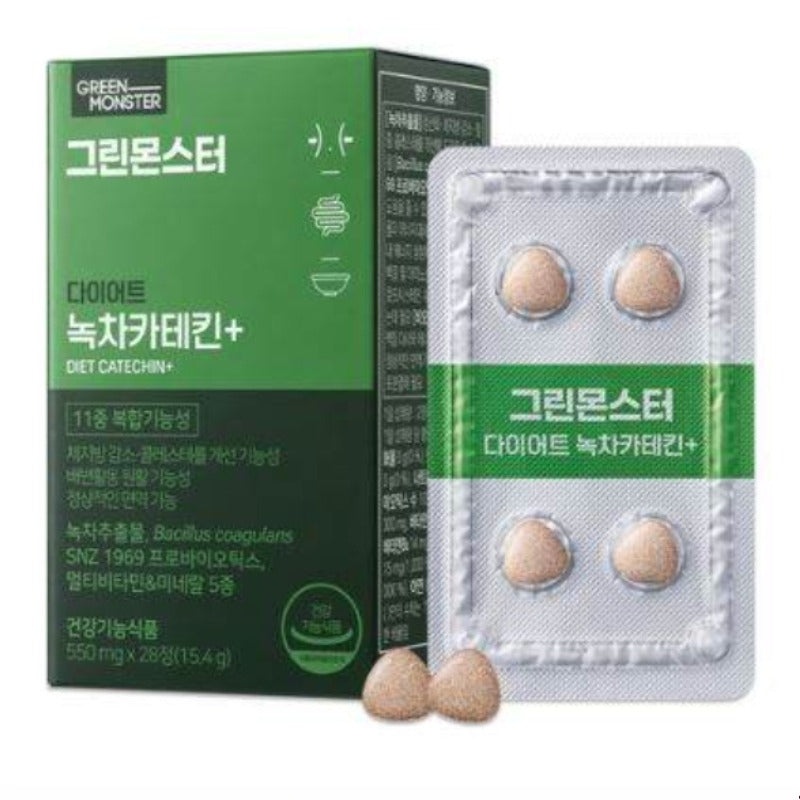 Green Monster Diet 14 in 1 Green Tea Catechin 1 each