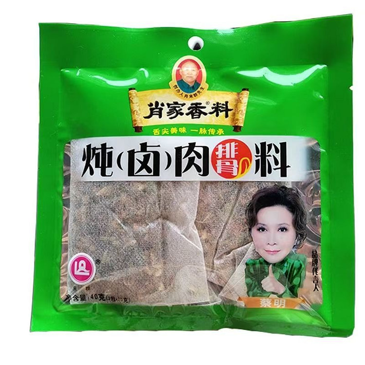 肖家炖卤肉排骨料40g*5 5 包