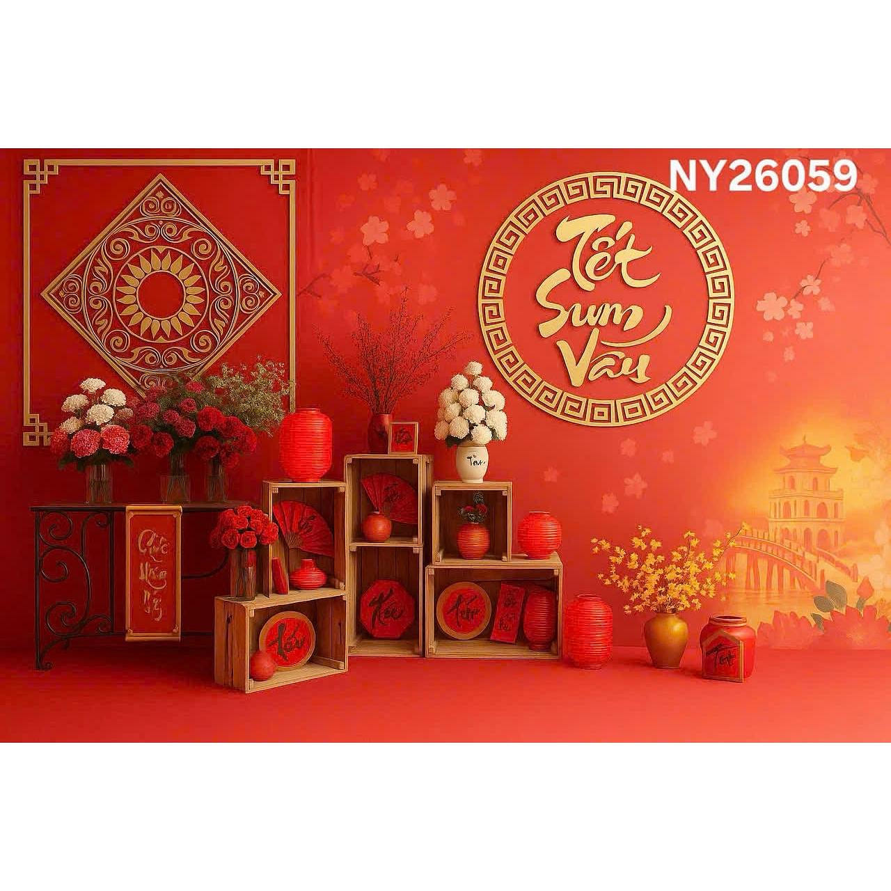 Backdrop NY26059 Large 3m x 2.3m (10ft x 7.5ft) 1 each