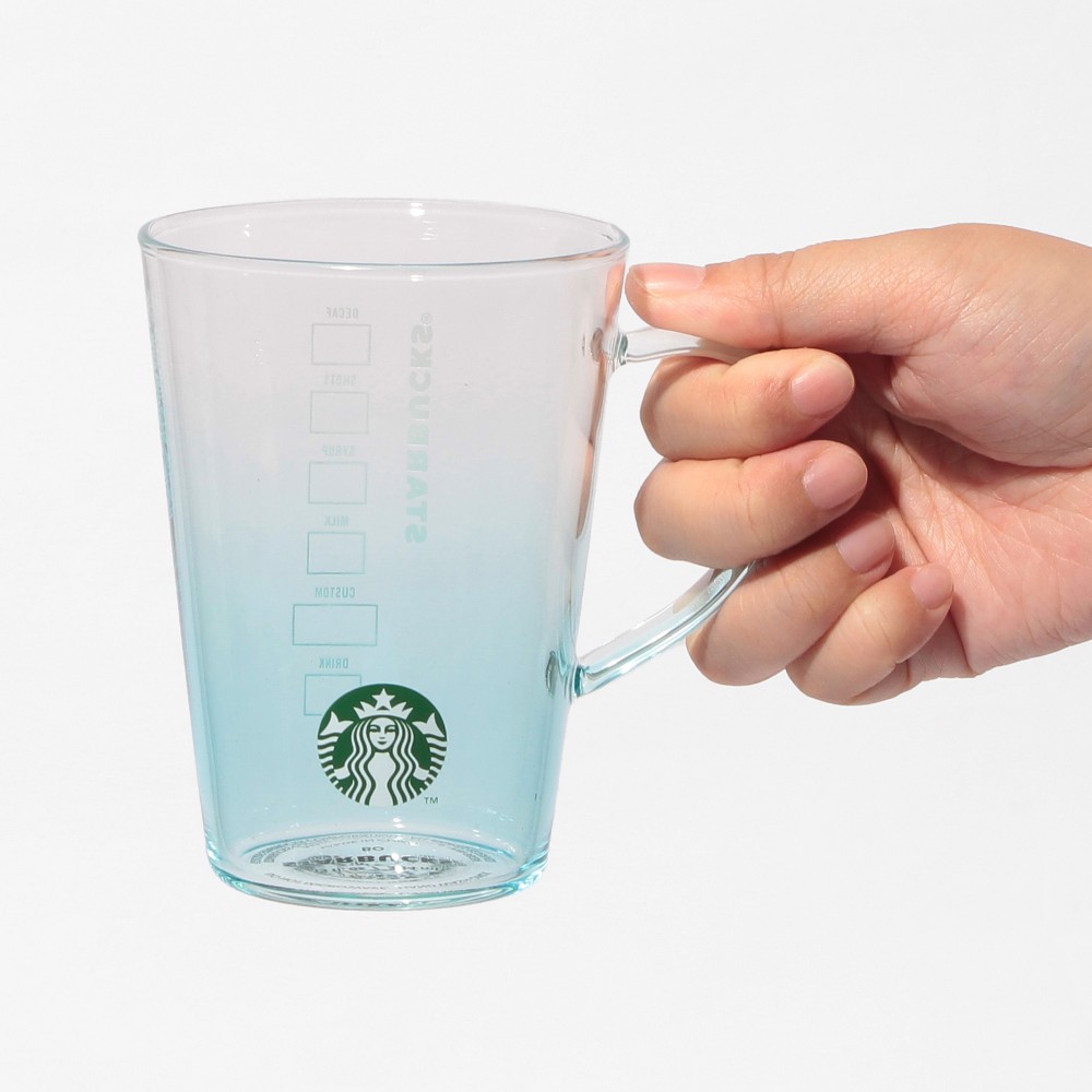 Get Starbucks Glass Mug Blue Gradient 384ml 1 each Delivered | Weee! Asian  Market