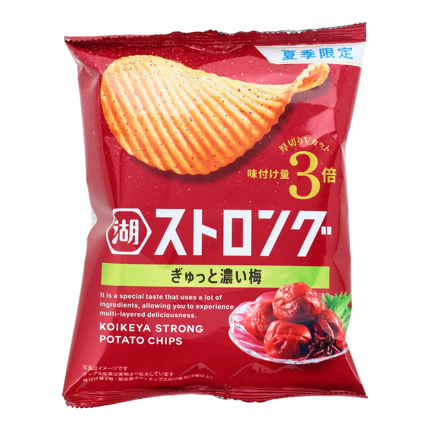 湖池屋浓烈李子脆片 58 克