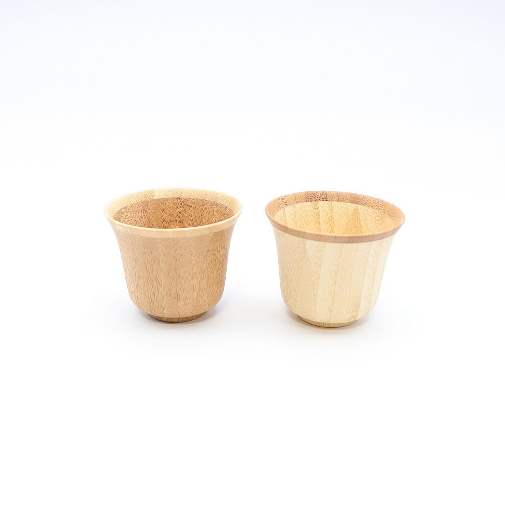 RIVERET Ochoko SUZU set -dishwasher-safe bamboo sake cup made in Japan 1 each