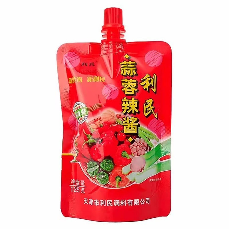 Tianjin Limin Garlic Chili Sauce 125g*1 bag