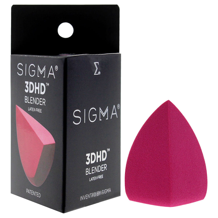 Máy xay sinh tố 3DHD - Màu hồng của SIGMA dành cho phụ nữ - 1 miếng bọt biể