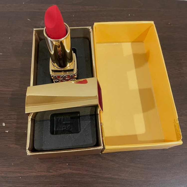 The Whoo Son Môi No.45 Nhung Lì Màu Đỏ Cam 3.5g 3.5 g