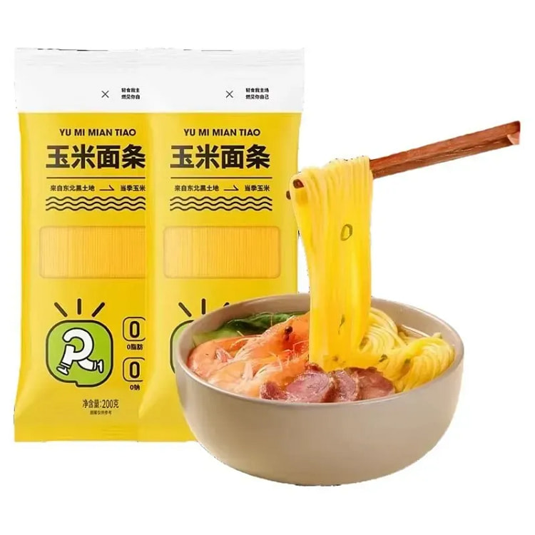 200g of pure cornmeal noodles 200 g
