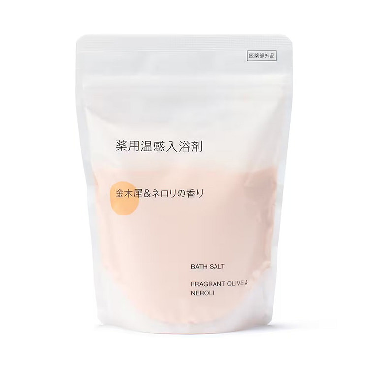 muji 无印良品 金木犀桂花香橙香 入浴剂 360g