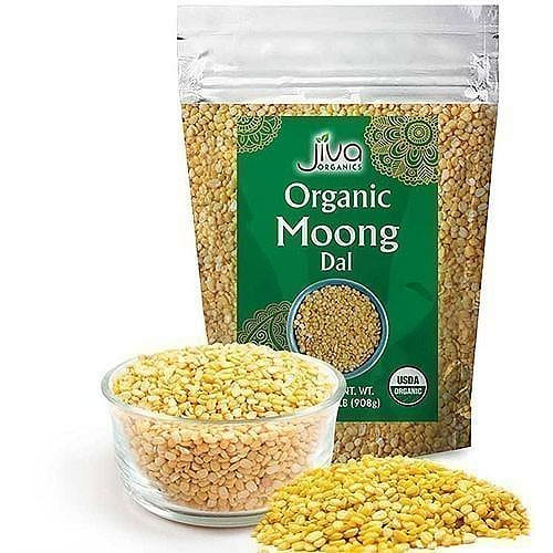 Jiva Organics Moong Dal - 2 lbs 2 lb