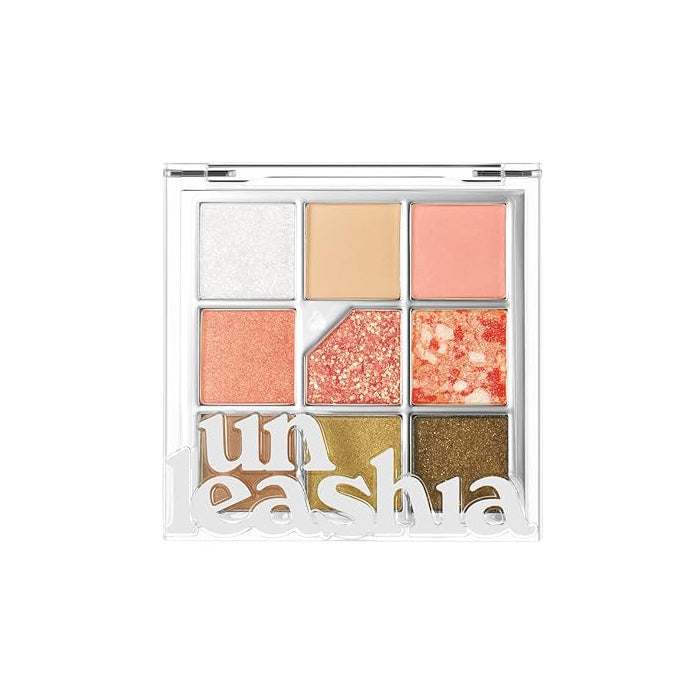 UNLEASHIA Glitterpedia Eye Palette 6.6g #N°3 All Of Coral Pink main image 0
