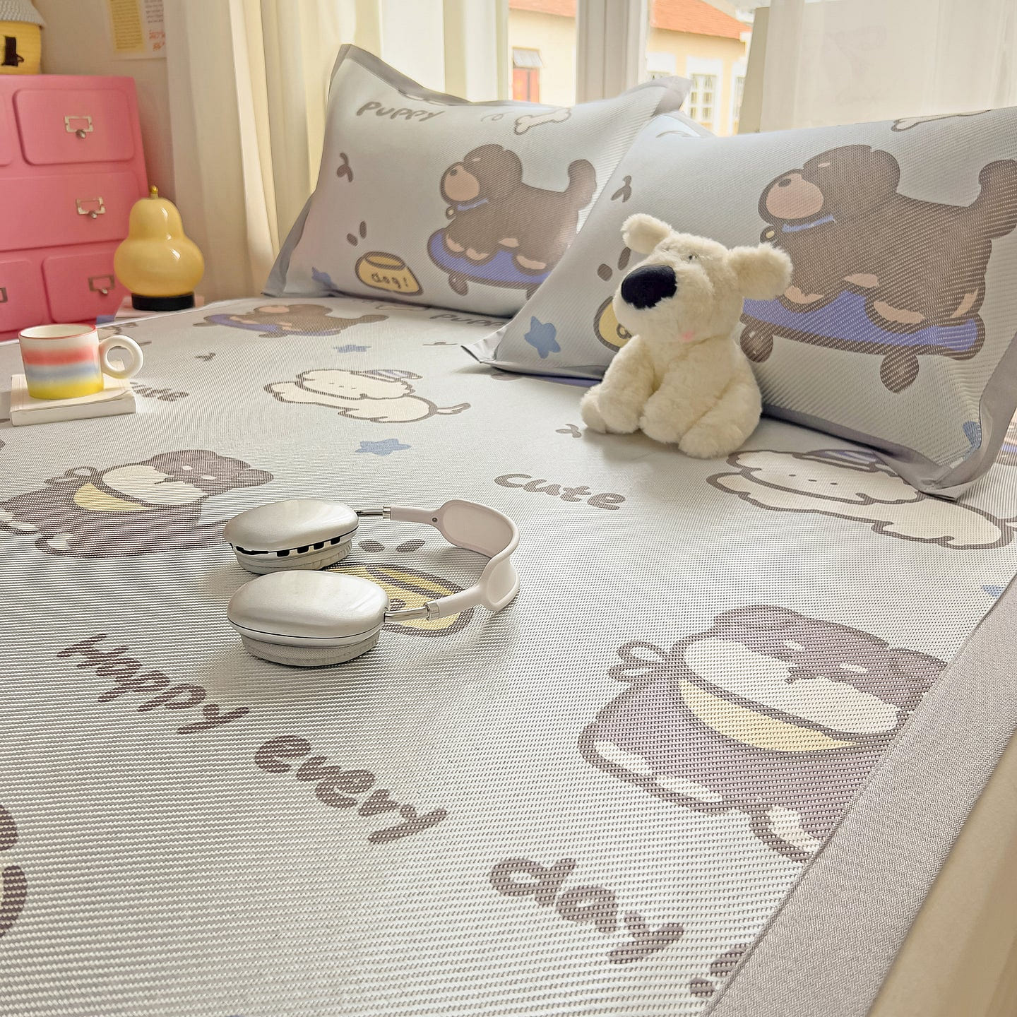 Breezy Buddy Cooling Mat Set Happy Puppy-King 2000 g