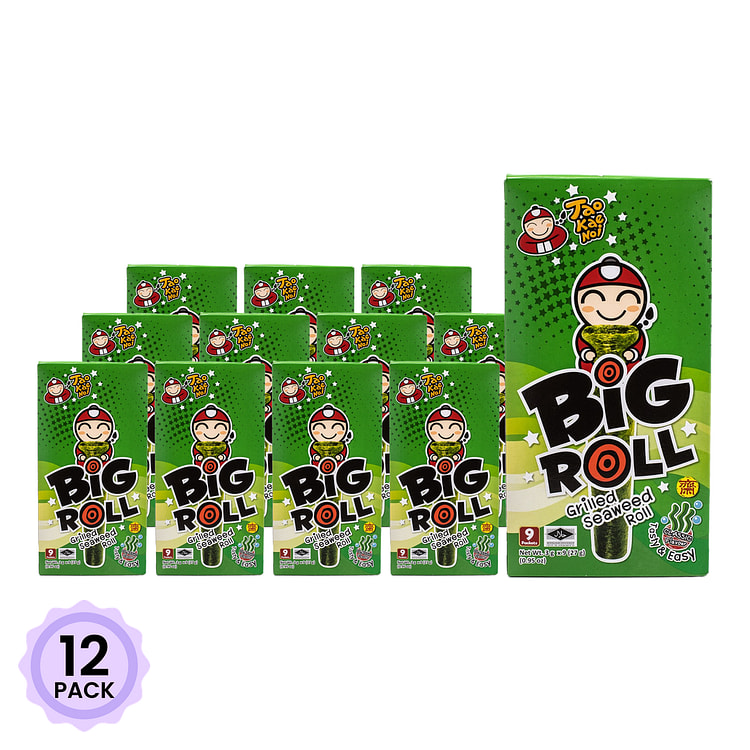 Big Roll小老板 经典原味紫菜卷 9条 27 克*12 包