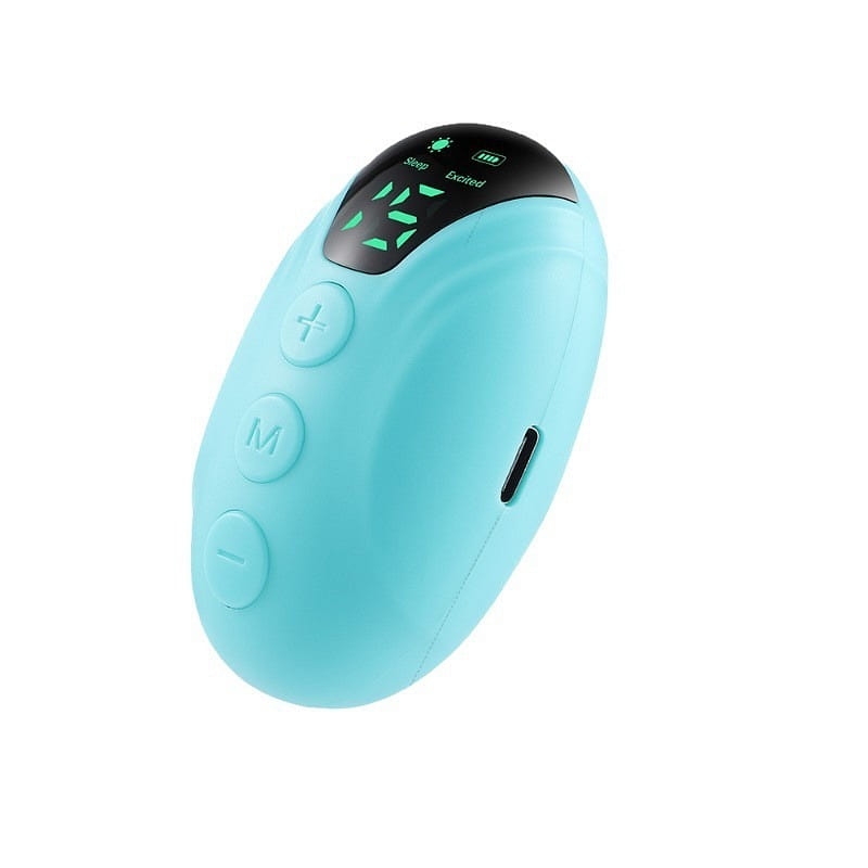 USB Handheld Smart Micro-Current Sleep Aid Instrument Green 1 each