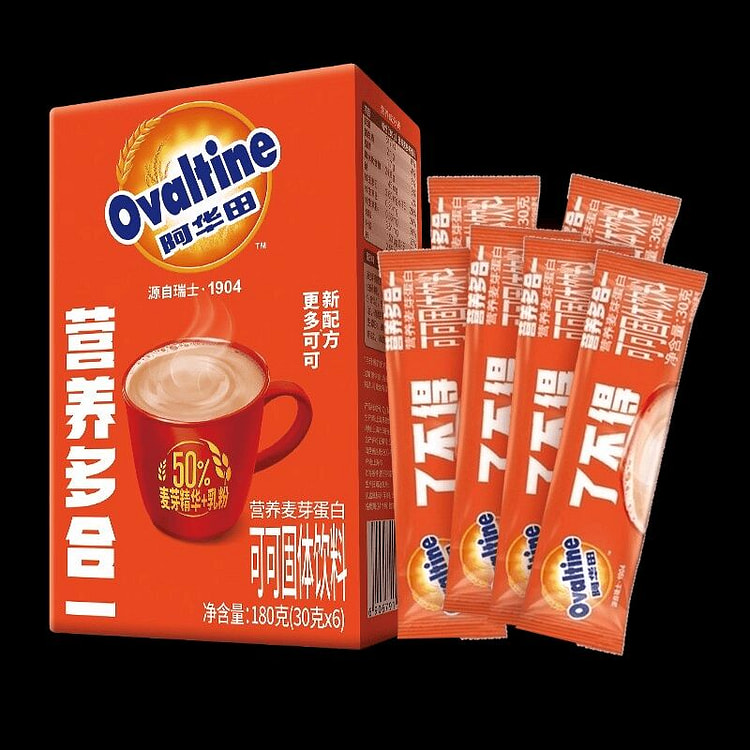 阿华田可可粉巧克力粉饱腹早餐热饮冲饮180g 180 克